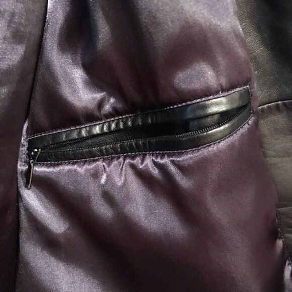 Hathaway Genuine Leather Men’s Jacket - Picture 4 of 8